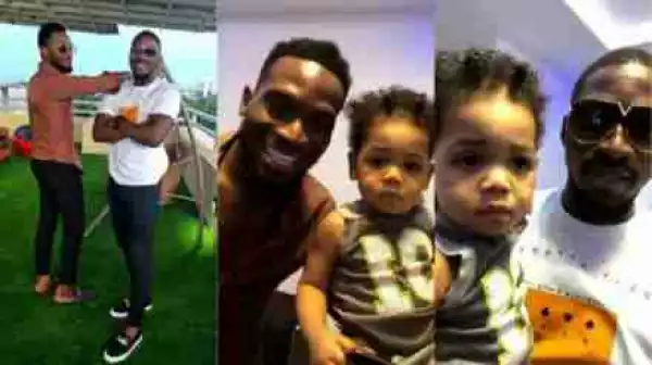 BBNaija’s Tobi Signed By D’banj To His Record Label, Plays With D’banj’s Son